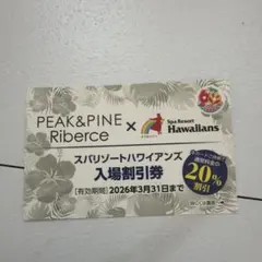 2026年最新】スパリゾートハワイアンズ 入場券の人気アイテム