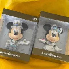 安心の匿名発送 非売品 ディズニーシー 20周年 限定フィギュア 等、7点セット