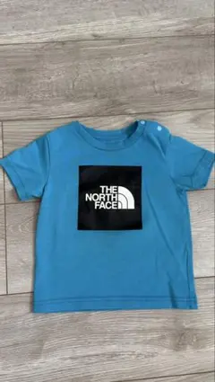 Tシャツ　ノースフェイス　ベビー　ブルー