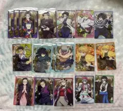 鬼滅の刃 ウエハース10 カード まとめ売り 18枚