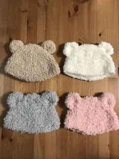 くまみみうさみみもこもこぼうし