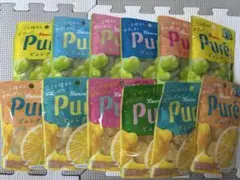 ピュレグミ　レモン　マスカット　計１２袋　まとめ売り