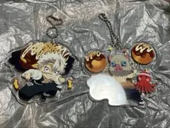 鬼滅の刃 全集中展 大阪 ご当地アクリルキーホルダー 嘴平伊之助 不死川実弥