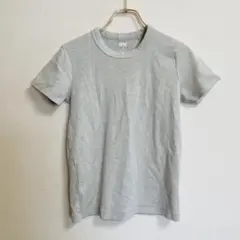 《UNIQLO》 グレー Tシャツ 【M】 クルーネック