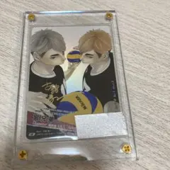 ハイキュー バボカ 宮兄弟 サイン入りシリアルナンバー極