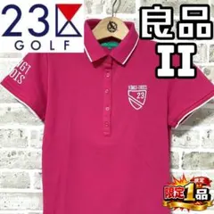 【早い者勝ち✨】23区ゴルフ レディース ポロシャツ サイズ2 ピンク系