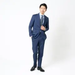 1回着用 2025 ONLY 洗えるスーツ　ネイビーストライプ　オンリー