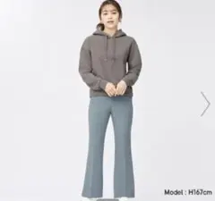 ストレッチフレアパンツ ウエストゴム入り