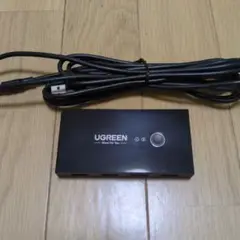 UGREEN USB切替器 PC2台用 ブラック