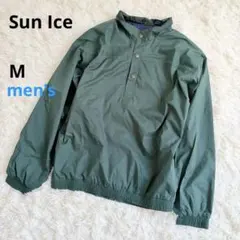Sun Ice ナイロンジャケット プルオーバー 緑 M 90s 古着 ゴルフ