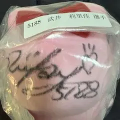 競艇　武井莉里佳選手　サイン入りぬいぐるみ　キーホルダーセット 競艇 武井莉里佳選手 サイン入りぬいぐるみ - メルカリ