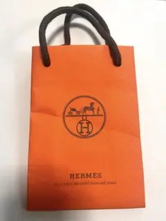 HERMES オレンジ ショップ袋 - メルカリ