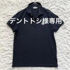 moncler m slim fit ポロシャツ ビッグ ワッペン M - メルカリ