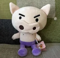 クレヨンしんちゃん ぶりぶりざえもん ぬいぐるみ with 2018年 タグ付