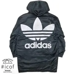 ＸＬ 90s デサントアディダス トレフォイル ベンチコート a94