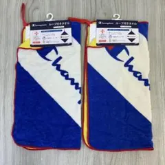 champion チャンピオン ジェネラルロゴ ループ付きタオル 2点 未使用
