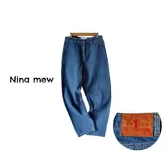 Nina mew/ニーナミュウ ハイウエストデニムパンツ Mサイズのサムネイル