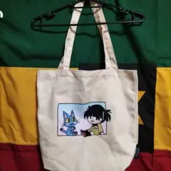 あのちゃん電電電波プリント キャンバス トートバッグ