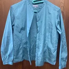 マーガレットハウエル MHL / ノーカラーシャツブラウス 青 & Essential Things 〈マーガレット・ハウエル〉のリネンシャツ