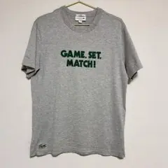 LACOSTE ラコステ Tシャツ グレー