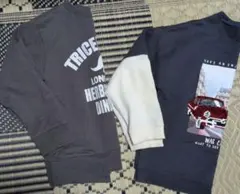 キッズ　120　Tシャツ　薄手トレーナー　セット