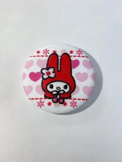 マイメロディ 50th シークレット刺しゅう缶バッジ