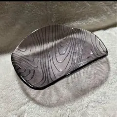 ※ 新品　皿　ボウル　深皿　ガラス　美品　昭和レトロ　おしゃれ　美品