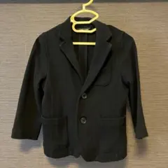 COMME CA ISM 黒 90cm ジャケット　ベロア