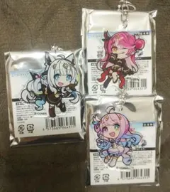 hololive ホロライブ ホロウィッチ アクリルキーホルダー 白上フブキ＋α