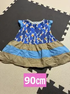 RAG MART ベビー ワンピース 90 cm サボテン柄のサムネイル