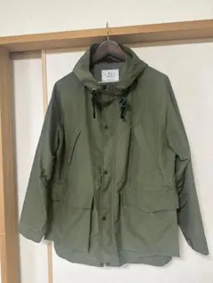 き*く様 【試着のみ】WOOLRICH マウンテンパーカー 日本製 ベージュ 綿