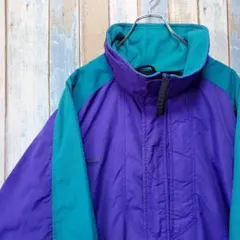 1179☆コロンビア☆ジップアップマウンテンジャケット☆ロゴタグ☆90s