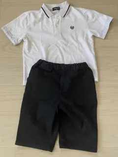 COMME CA ISM ポロシャツ パンツ　130cm セット