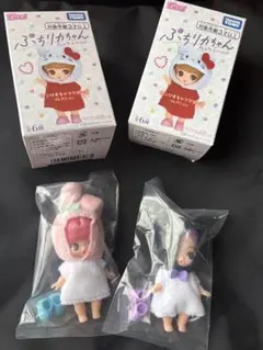 ぷちリカちゃん　マイメロ　クロミ　セット