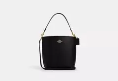 極美品/コーチ シティ ラージ バケット バッグ / 茶色 購入レシート 