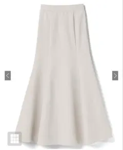 GRL マーメイドフレアスカート アイボリー S