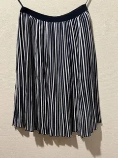 【美品】UNIQLO スカート ウエスト総ゴム オールプリーツ S