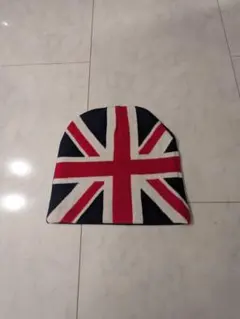 メルカリ最安値　ユニオンジャック ビーニー　y2k　グランジ