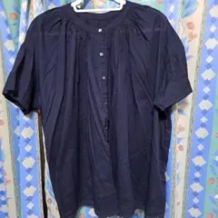 【新品】サマンサモスモス インドボイルギャザーブラウスF