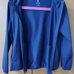 UNIQLO ネイビー フルジップパーカー 120