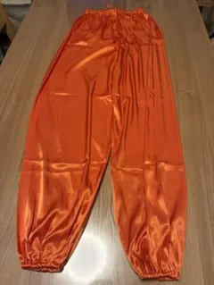 イーストエイジ　太極拳　パンツ　オレンジ　Ｌサイズ　eastage