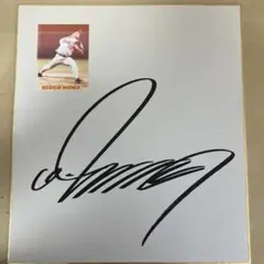 野茂英雄　直筆サイン入 プロ野球オールスター スポーツフェスティバル サイン入り 2025年最新】野茂英雄 サインの人気アイテム - メルカリ