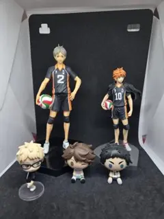 【値下げ歓迎】ハイキュー！ 菅原孝支 　日向フィギュア&ミニフィギュアまとめ売り