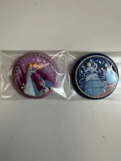⭐︎ディズニー刺繍缶バッジ2個セット⭐︎