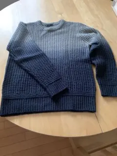 NANO-UNIVERSE グラデーションニットセーター