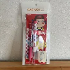 新品未開封】 SARASA ペコちゃん0.5mm ボールペン セット ミルキー