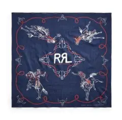 新品*RRL* ランチャー コットン バンダナ*ダブルアールエル* - メルカリ