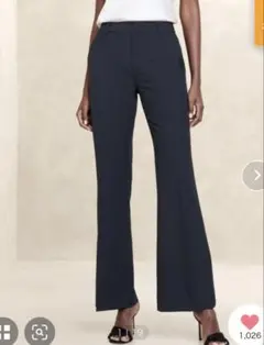 バナナリパブリック　ブーツカットパンツ