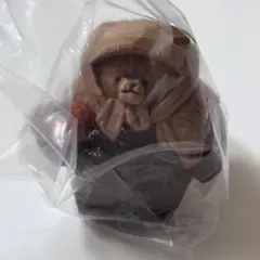 柿どうぞ熊　たかはたまさお 木彫り風 FIGURE COLLECTION　④
