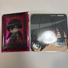 ブルーロック スマイルベースカフェ 糸師凛 アクリルカード 天狗 コースター